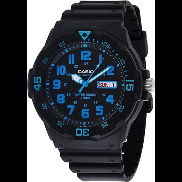 Casio Unisex Digital Black Resin Strap Watch, 39.5mm - Macy Casio Unisex  Black Watch with Resin Band